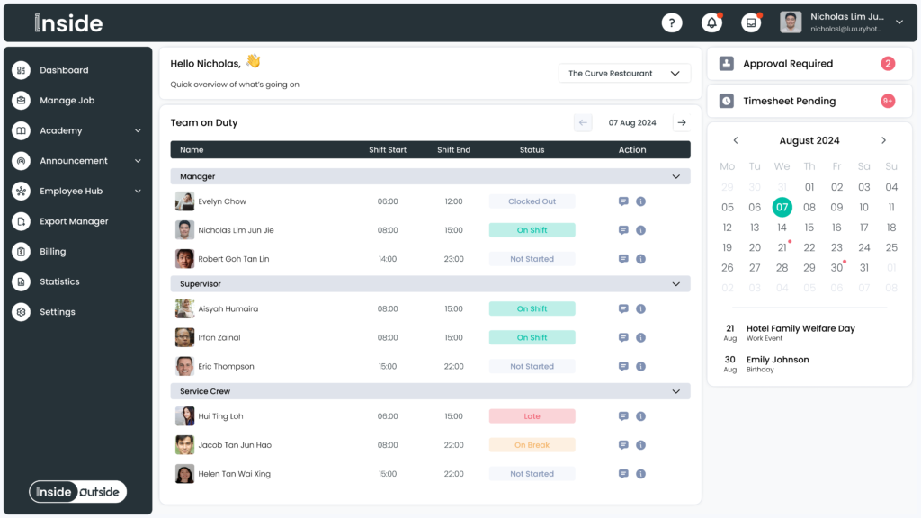 Inside Software - Intelligent HR solutions